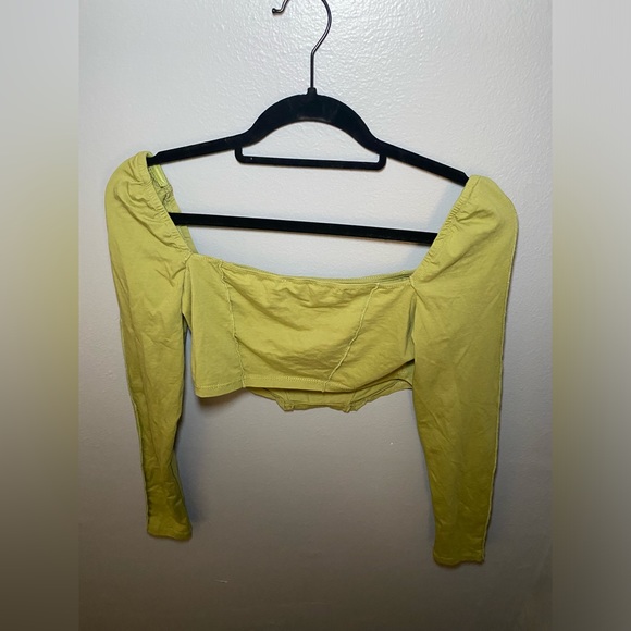 Green Princess Polly Cotton Corset Top- Size 6🍀🍀 - Picture 3 of 3